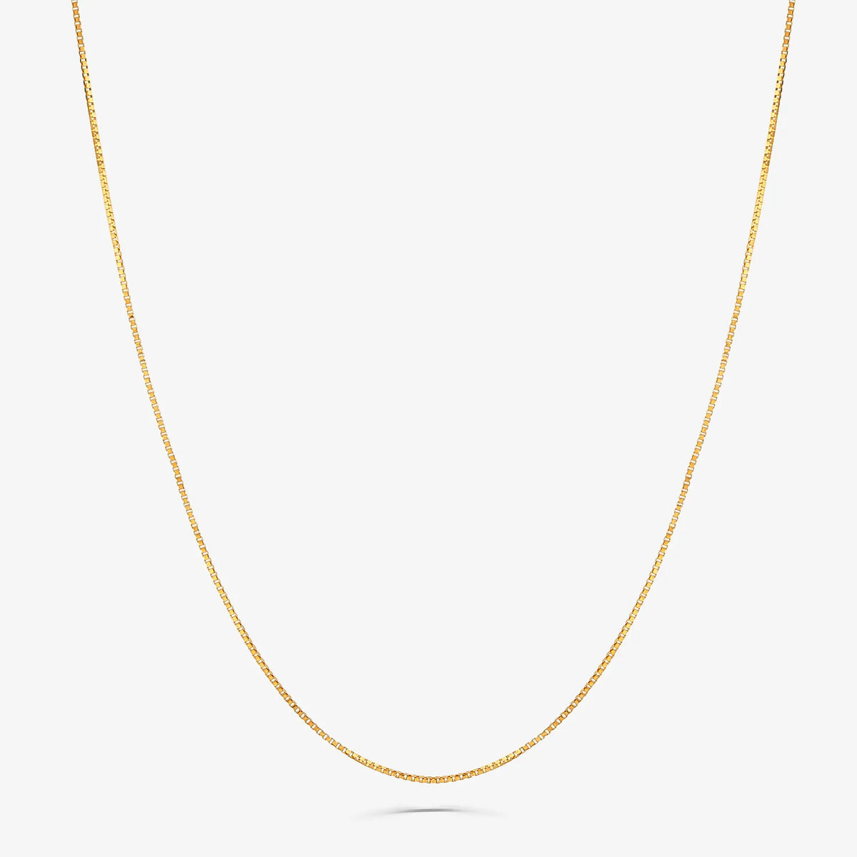 Corrente Malha Veneziana em Ouro Amarelo 18k - 50 cm