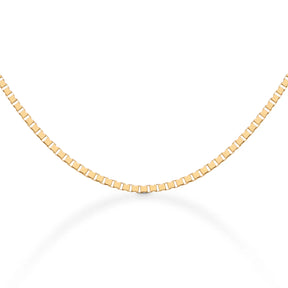 Corrente Malha Cartier em Prata 925 com Banho de Ouro Amarelo 18k - 45 cm