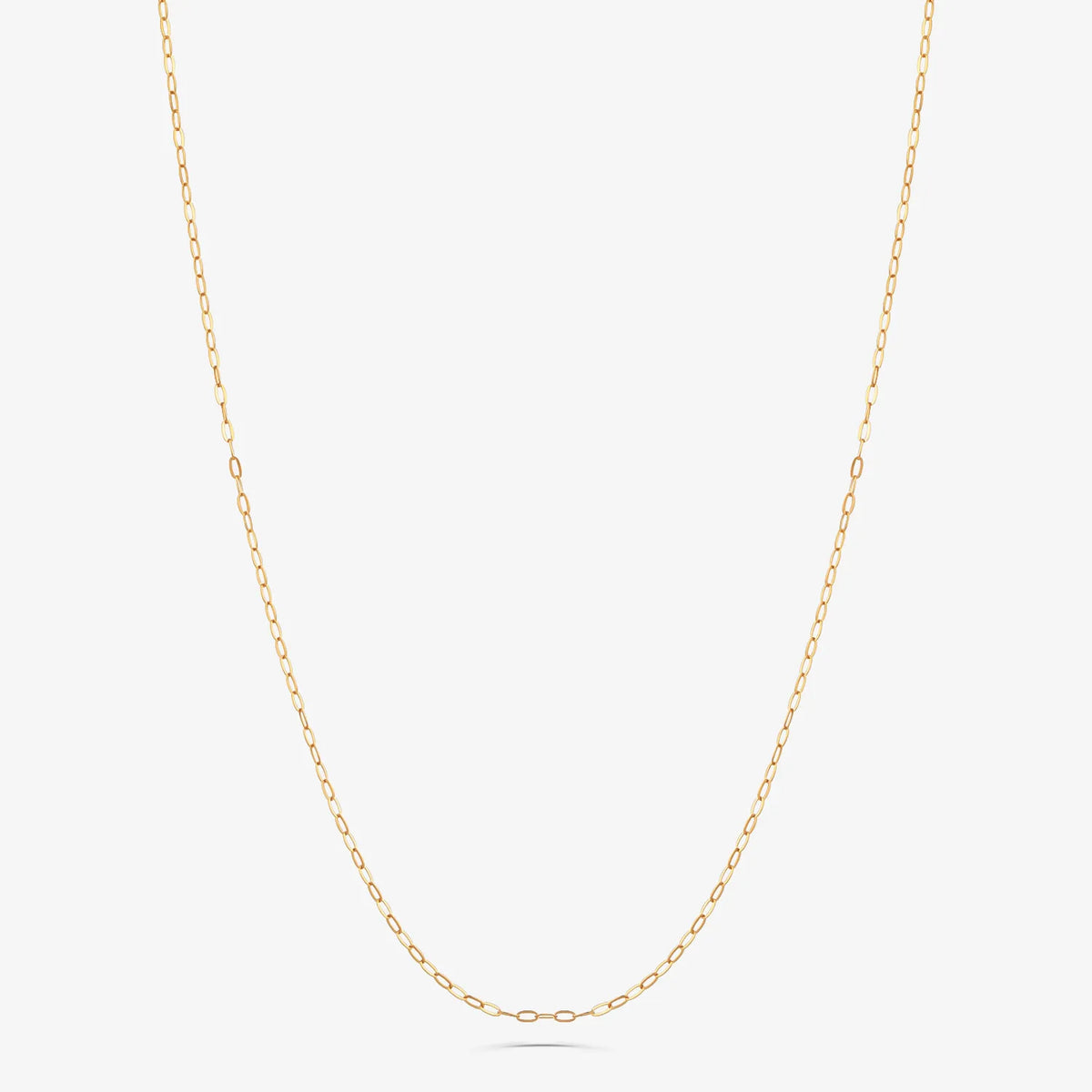 Corrente Malha Zeta em Ouro Amarelo 18k - 50 cm