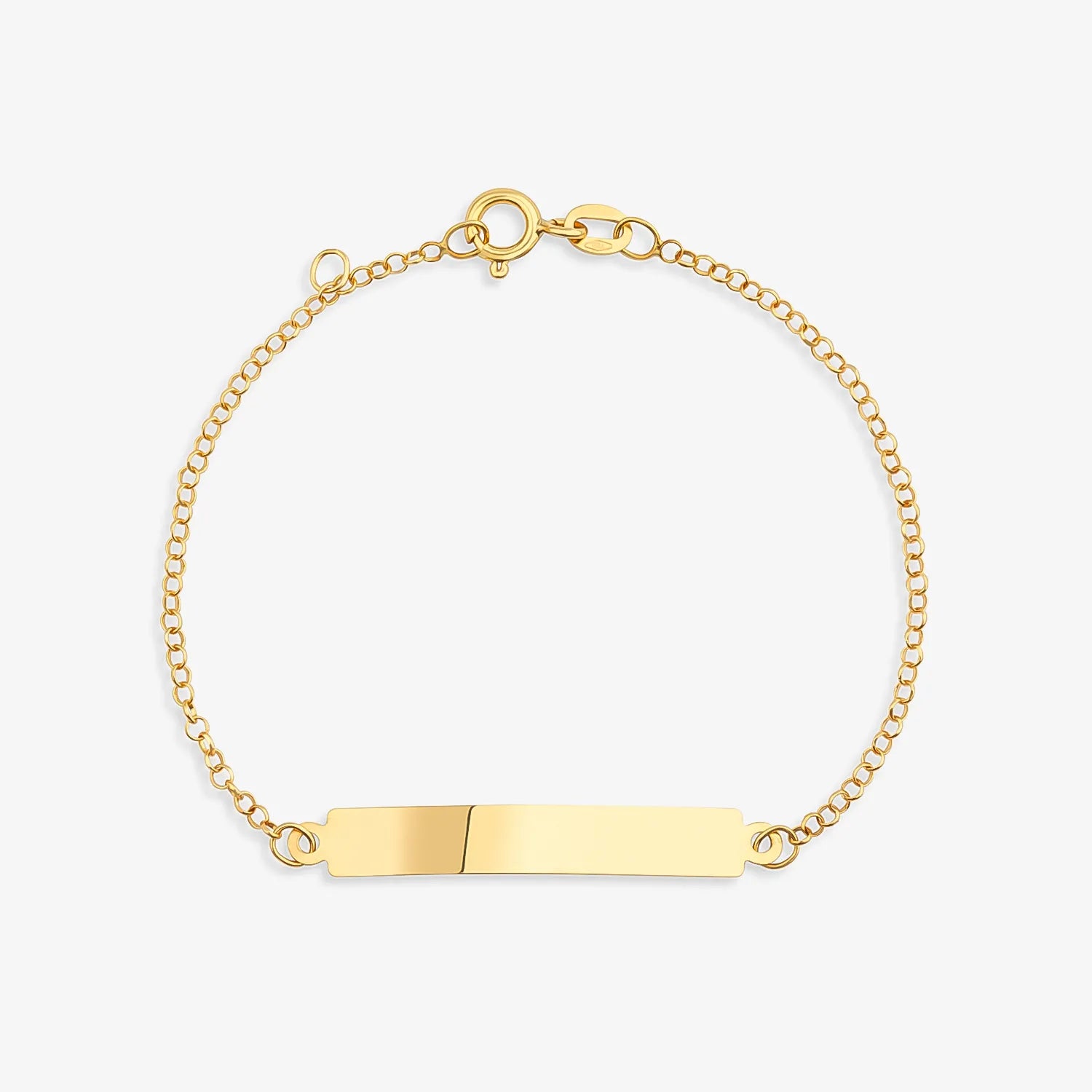 Pulseira Infantil em Ouro Amarelo 18K