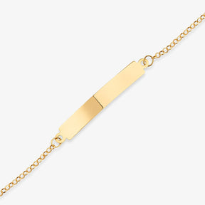 Pulseira Infantil em Ouro Amarelo 18K