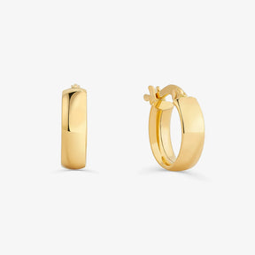 Argola Brinco em Ouro Amarelo 18k