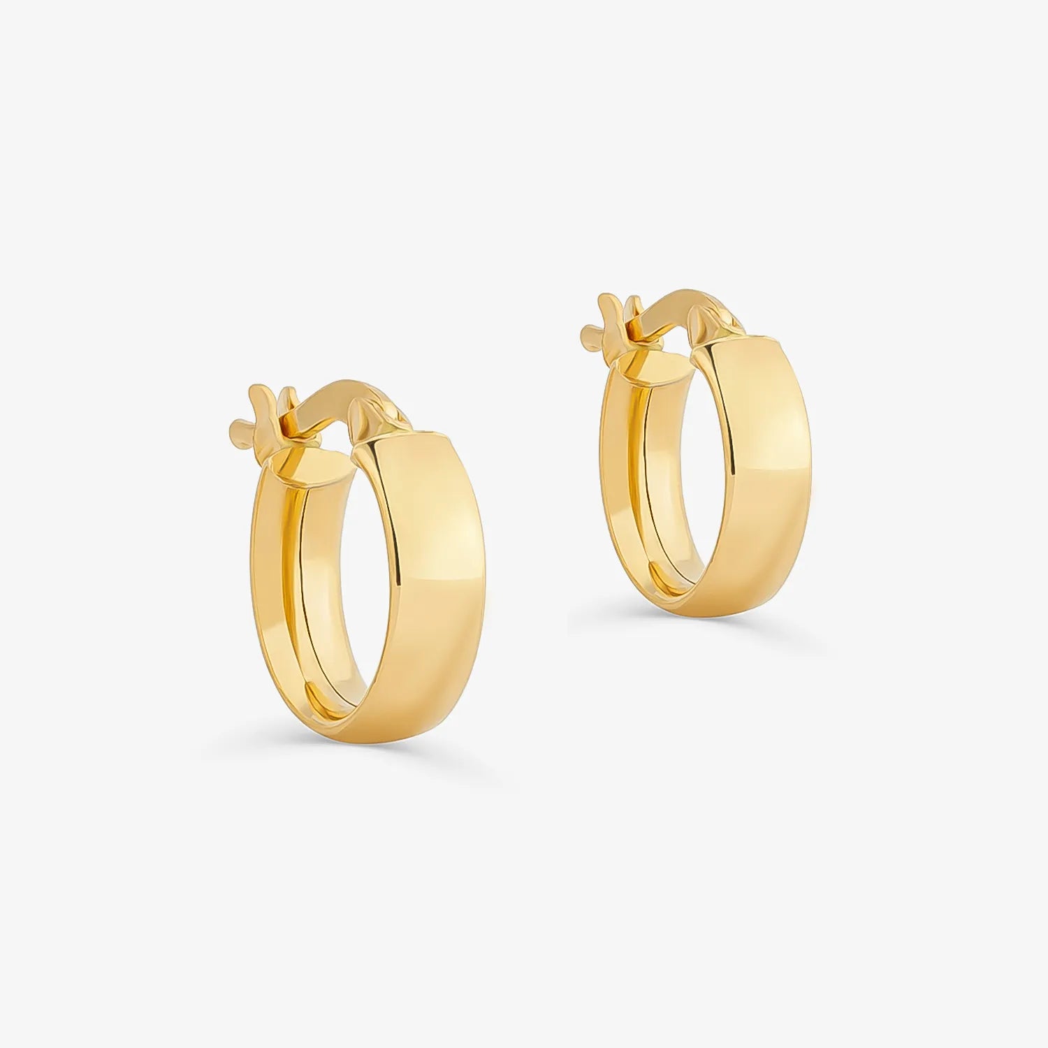 Argola Brinco em Ouro Amarelo 18k