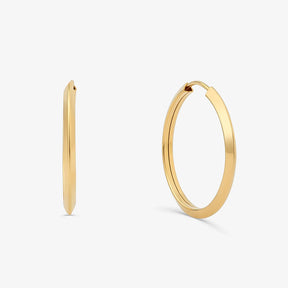 Argola Brinco em Ouro Amarelo 18k