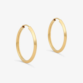 Argola Brinco em Ouro Amarelo 18k