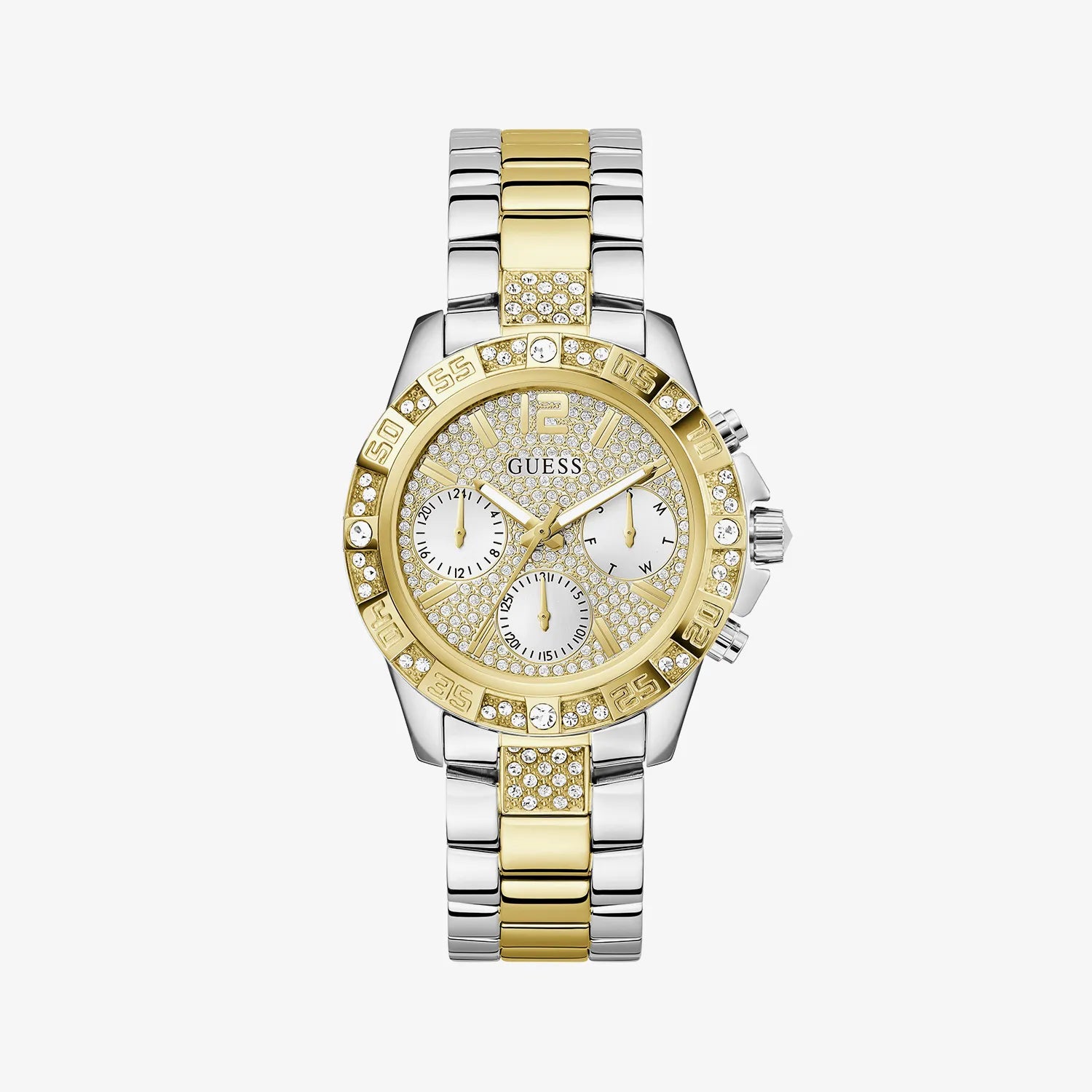 Relógio Guess Unissex em Aço Bicolor GW0771L3